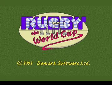 Rugby - The World Cup screen shot title